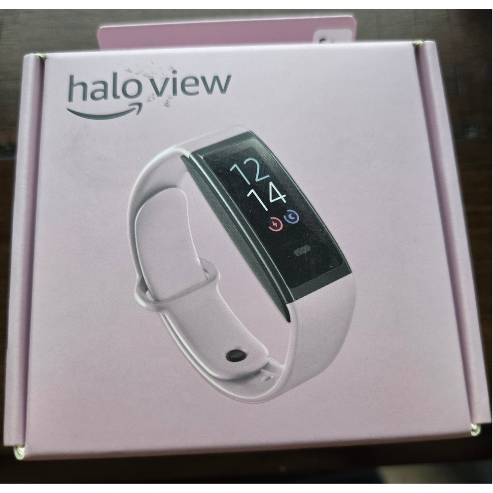 Amazon Halo View Fitness Tracker Lavender Dream Smartwatch Health Sleep Activity